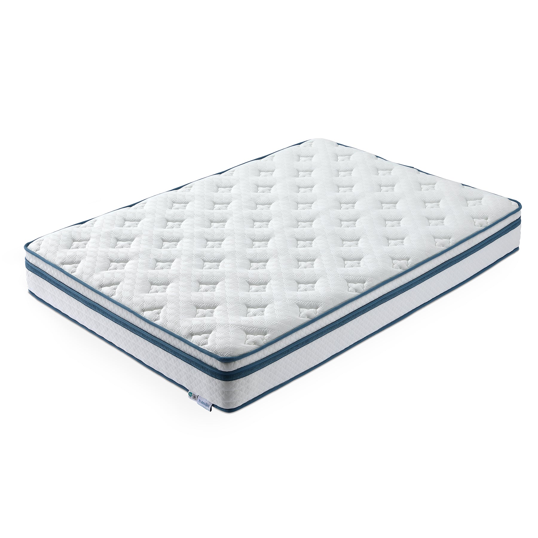 Tribesigns Materasso a molle insacchettate H3, rigidità media, materasso ortopedico in memory foam con gel a 7 zone