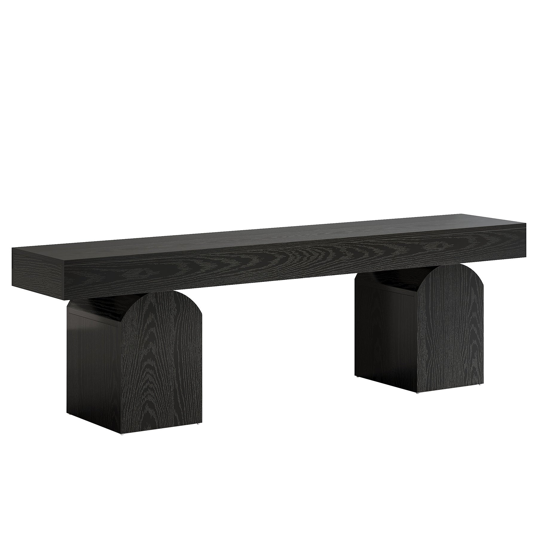 Tribesigns Panca da Pranzo, Panca da Cusina Moderna con Base Arcuata per 2-3 Persone