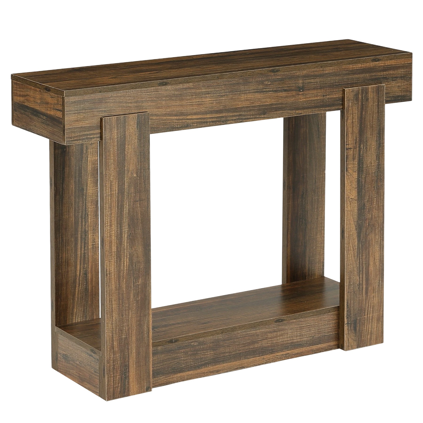 Tribesigns Consolle da 105 cm con ripiano, tavolino d'ingresso stretto in stile country per ingresso