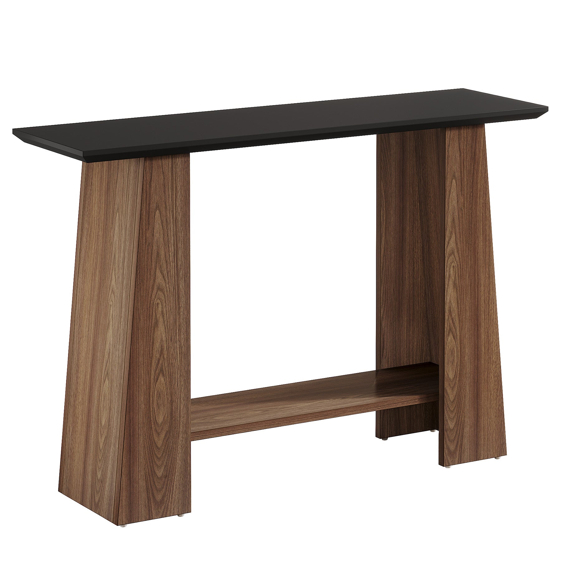 Tribesigns Tavolo consolle da 120 cm, tavolo da ingresso a 2 livelli in stile moderno