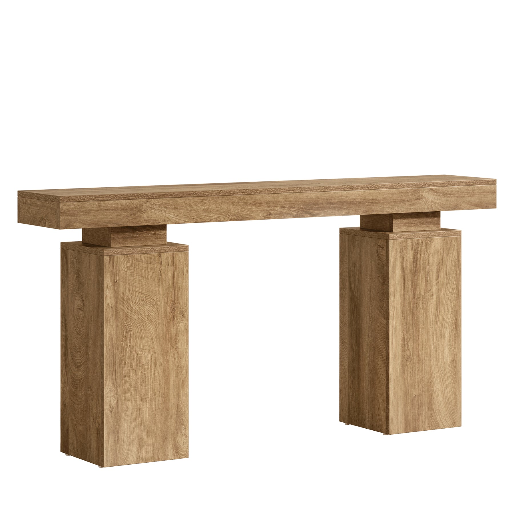 Tribesigns Tavolo consolle da 160 cm, tavolo da ingresso in stile rustico