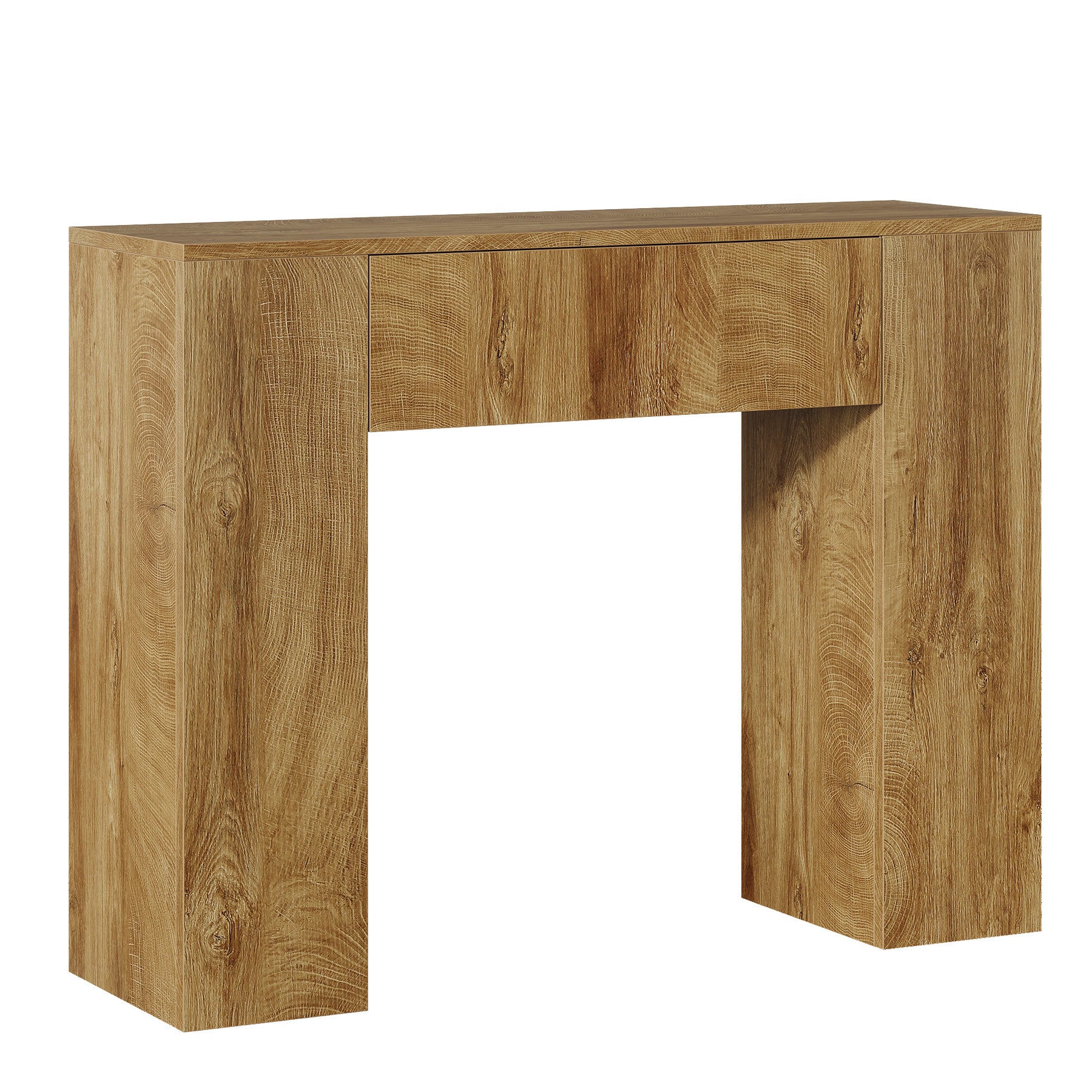 Tribesigns 100 cm Consolle, tavolo da ingresso con cassetti