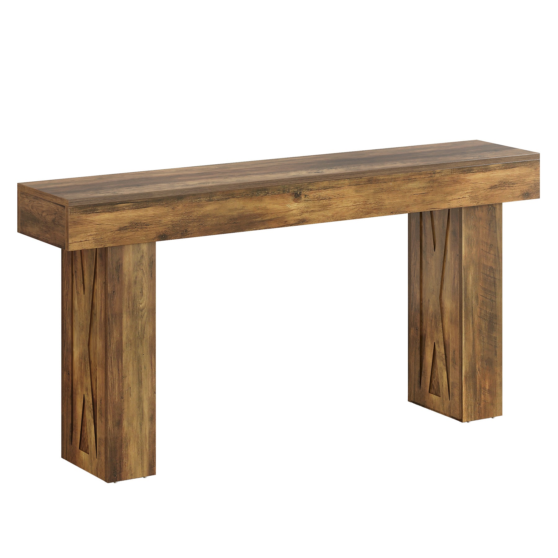 Tribesigns 160 cm Tavolo consolle, tavolo da ingresso con gambe spesse