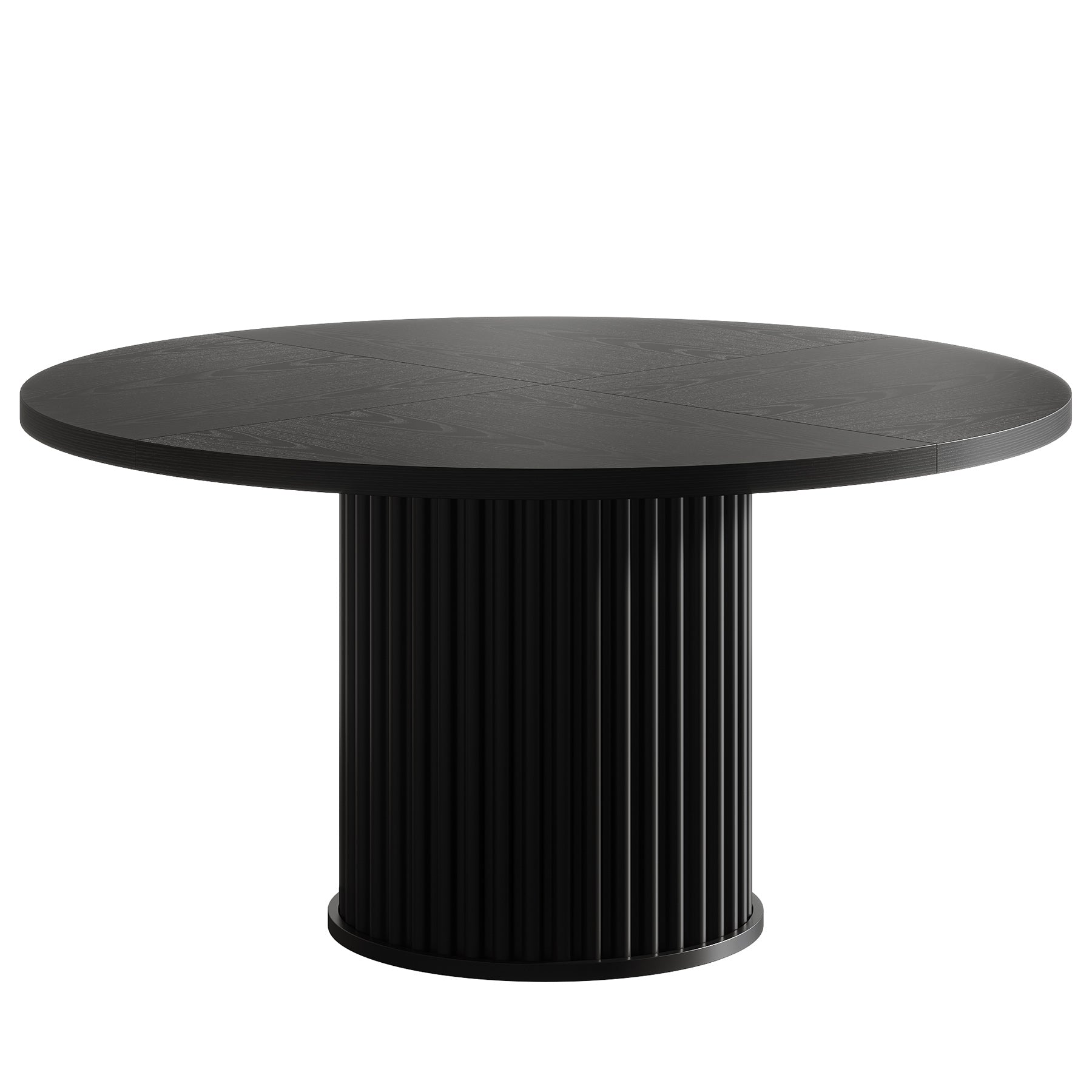 Tribesigns 120 cm Tavolo da pranzo, tavolo da cucina rotondo per 4-6 persone