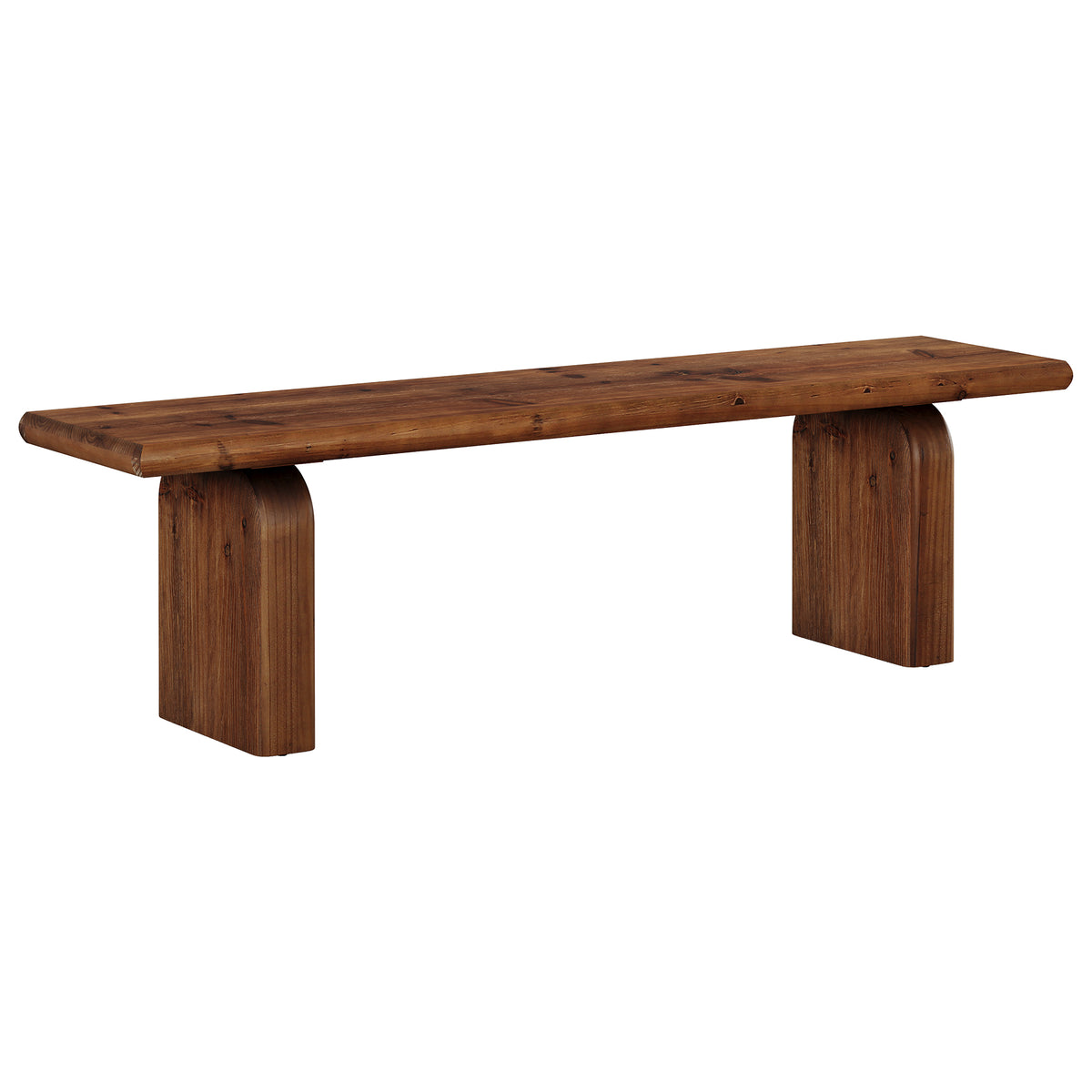 Panca in Legno Massello Country, 160 cm, per Camera da Letto e Ingresso