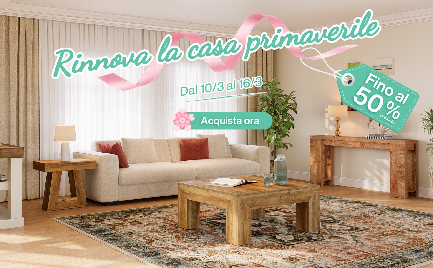 Saldi di Primavera in Corso!