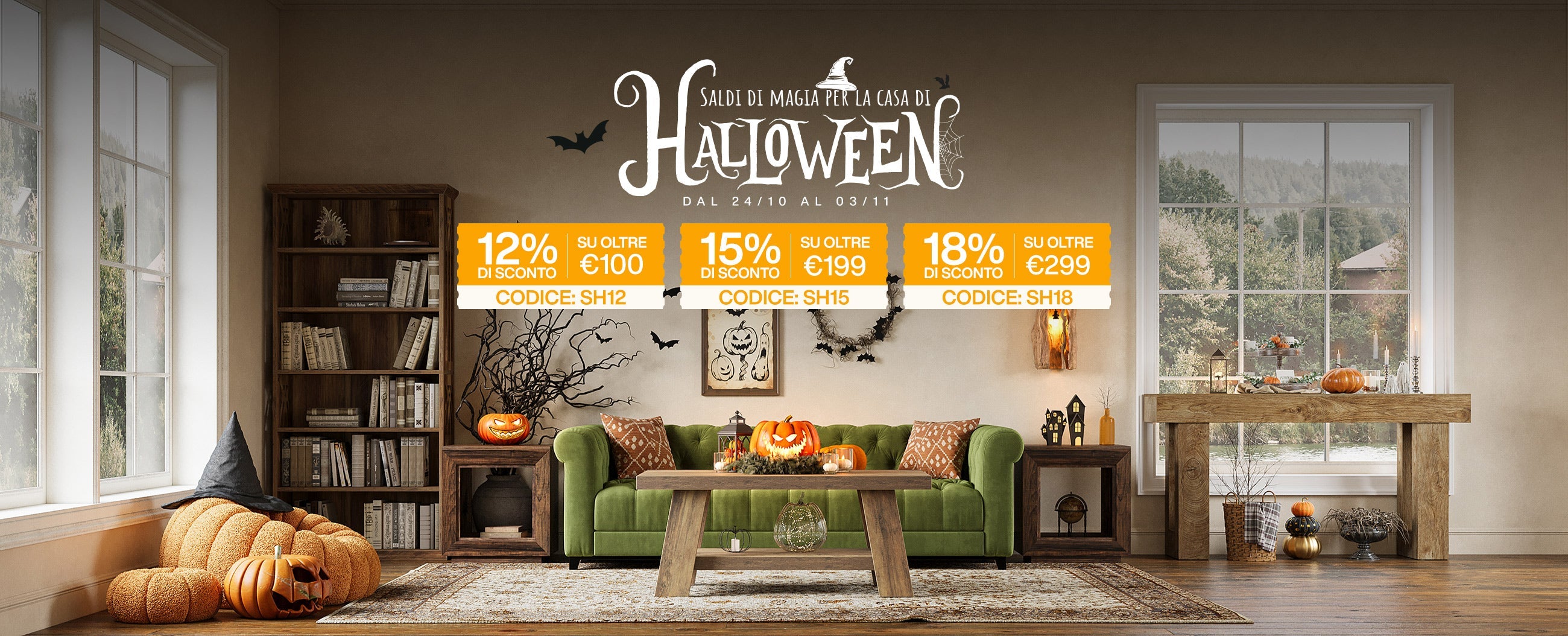 Saldi di Halloween