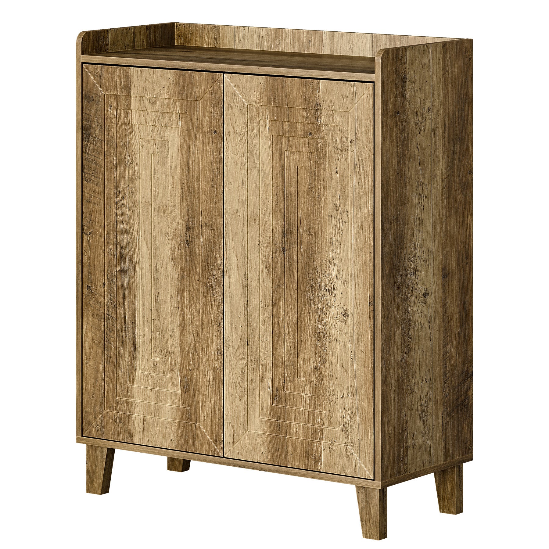 Tribesigns Scarpiera da 80 cm, moderna scarpiera a 5 ripiani con 4 ripiani regolabili