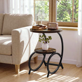 Consolle Country in Legno Massello con Gambe Curve e Ripiano, 105 cm, per Ingresso 3