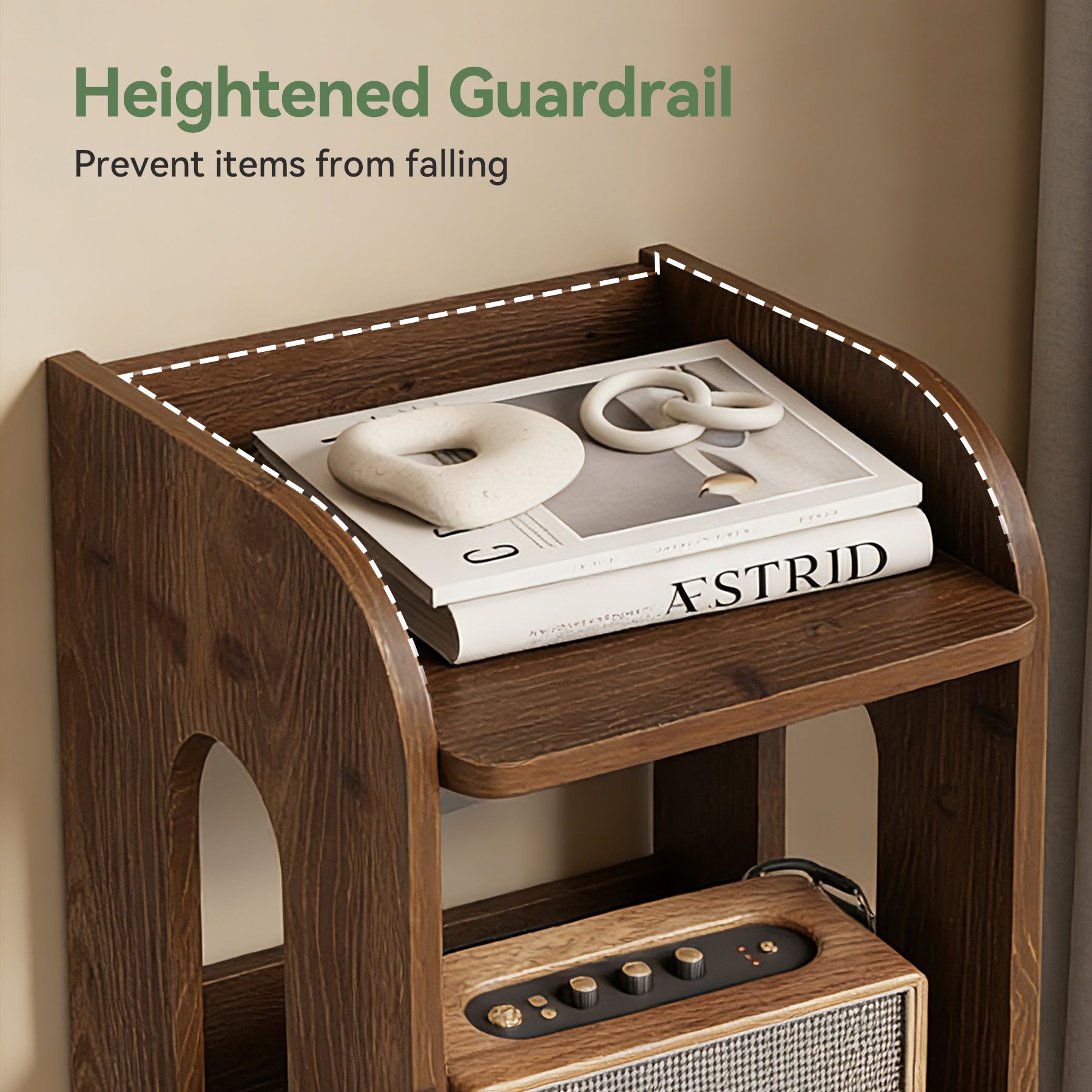 Tribesigns Libreria alta 180 cm, libreria stretta in legno a 6 ripiani con vano portaoggetti aperto