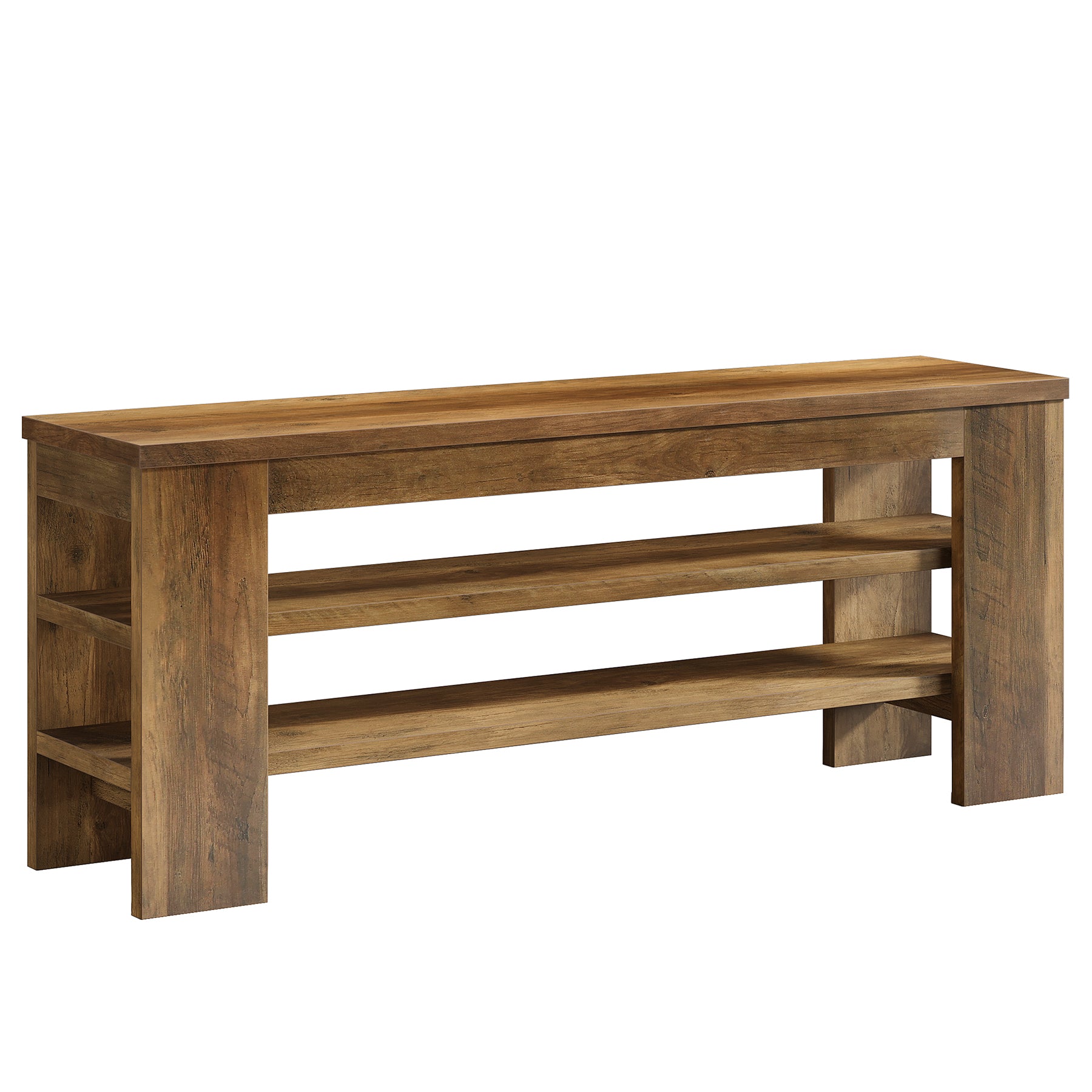 Tribesigns Mobile TV moderno, centro di intrattenimento a 3 livelli per TV fino a 55 pollici