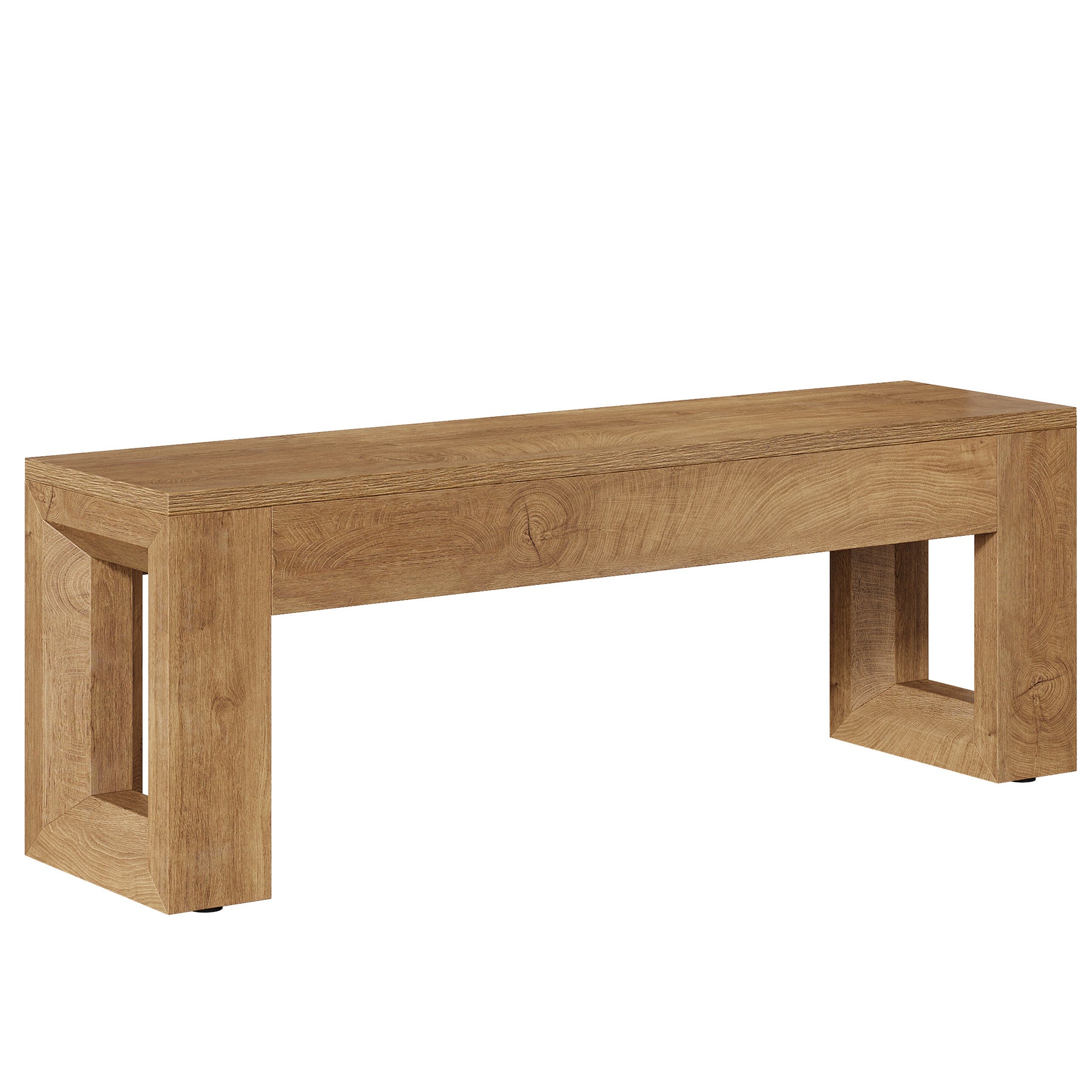 Panca Country in MDF, 120 cm, per Sala da Pranzo e Camera da Letto