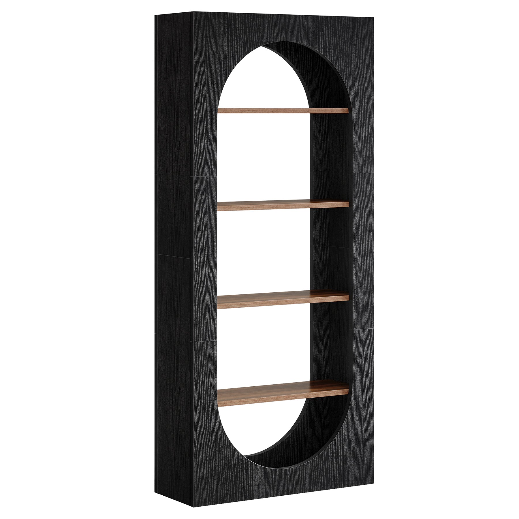 Tribesigns Libreria a 5 ripiani, scaffali da 180 cm perfetto per ufficio
