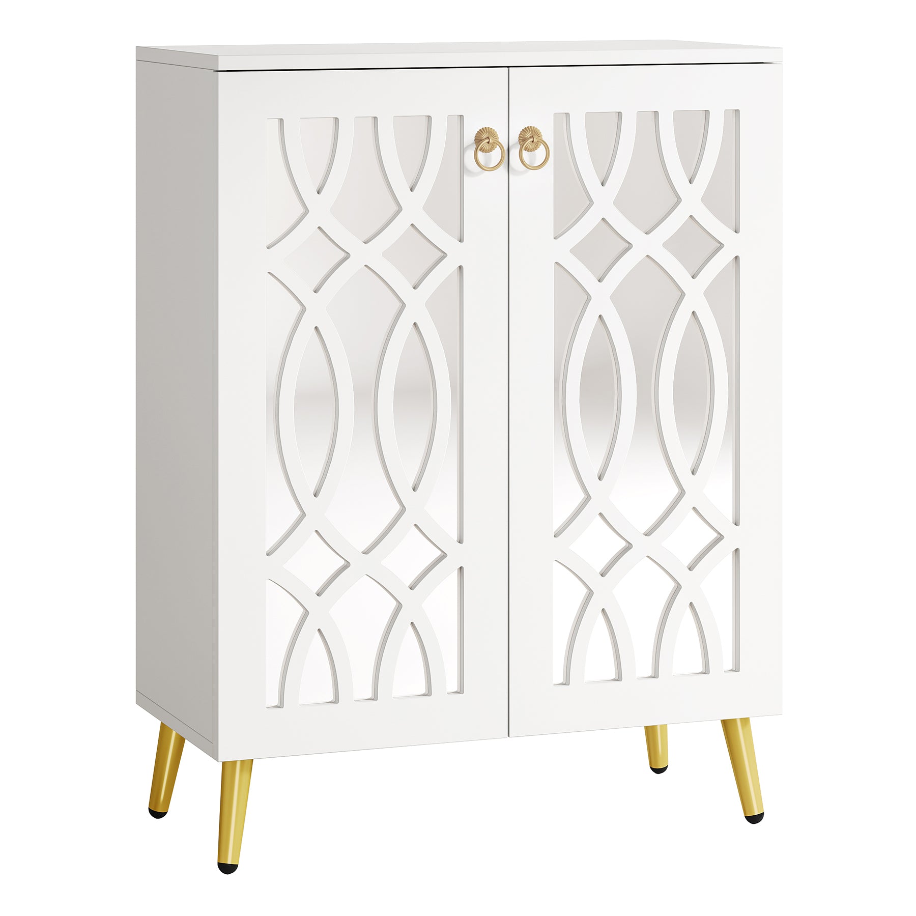 Tribesigns scarpiera a specchio, 5 livelli organizzatore scarpe 25 paia scarpiera armadio di stoccaggio