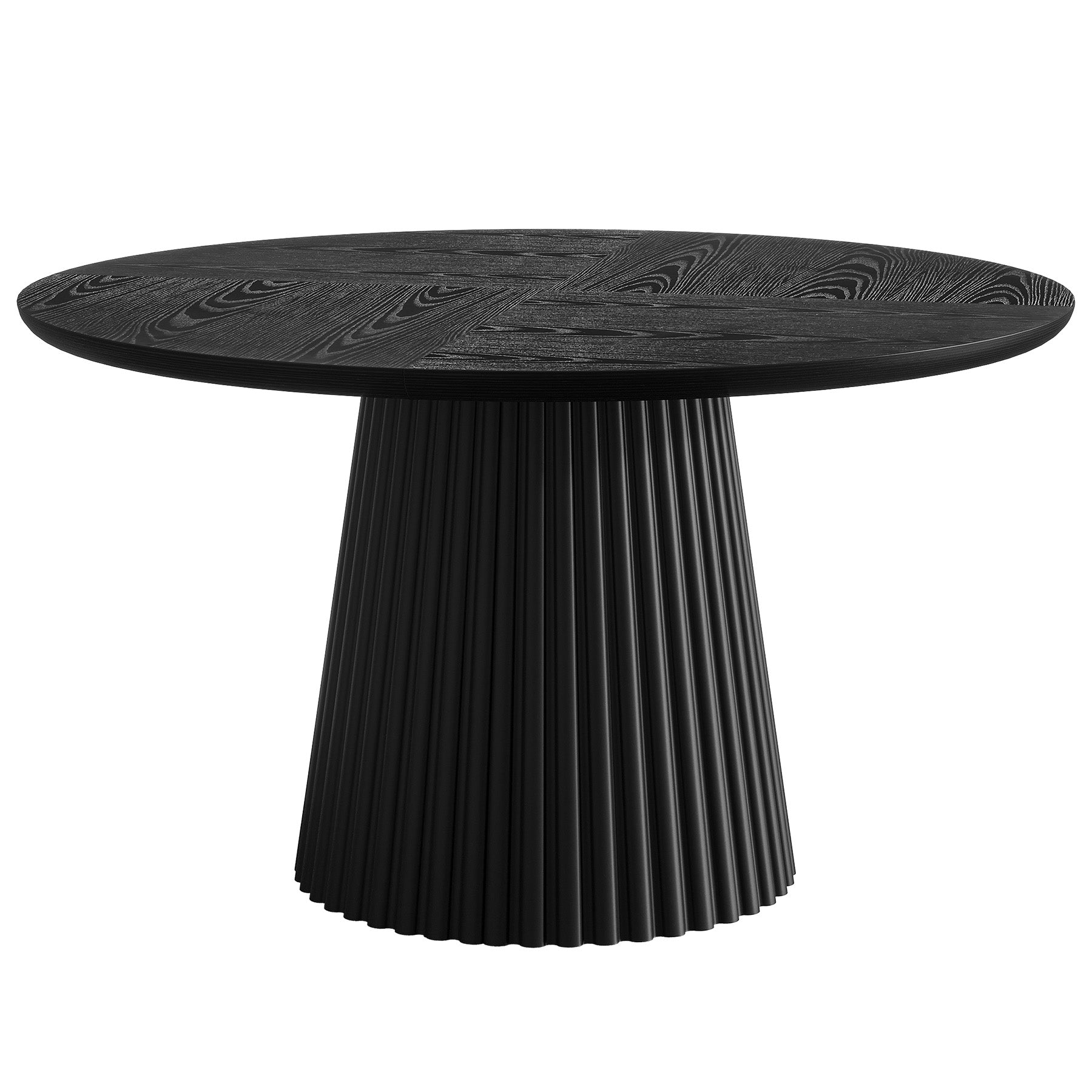 Tribesigns Tavolo da pranzo, tavolo da cucina rotondo da 120 cm per 4-6 persone