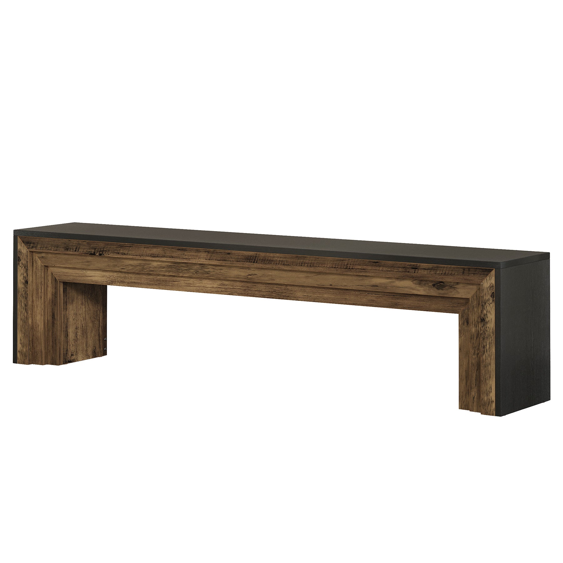 Panca Country in Legno, 180 cm, per Corridoio e Soggiorno