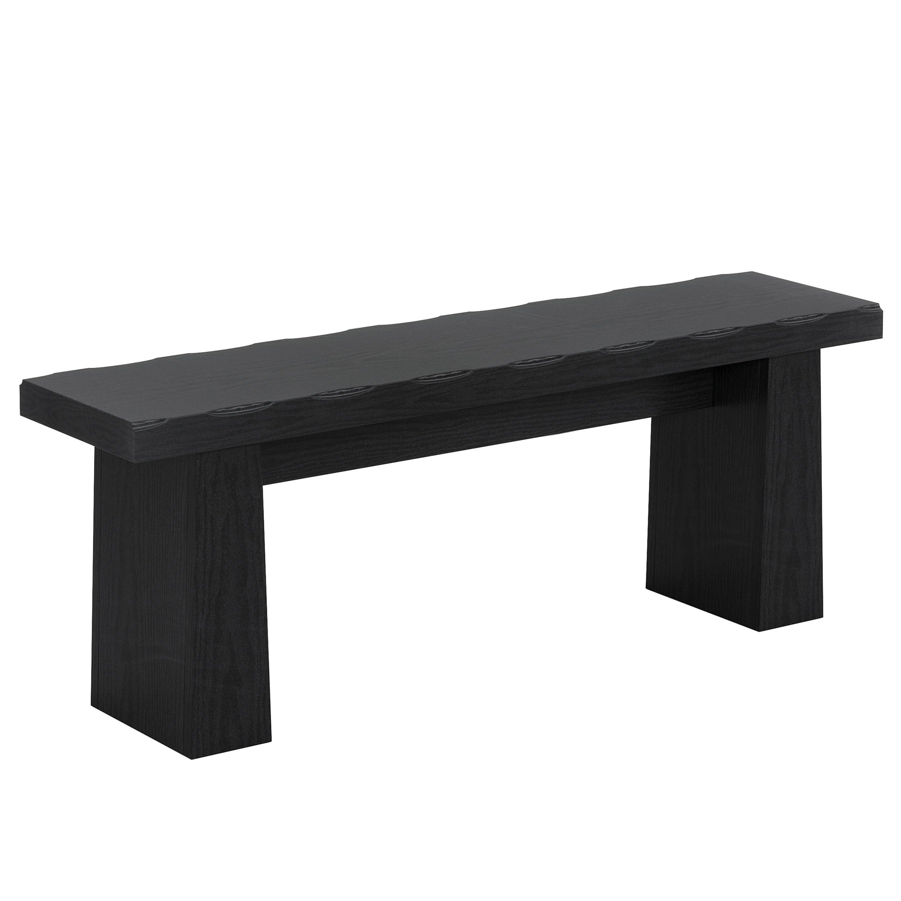 Tribesigns Panca da 120 cm, moderna panca in legno, panca da pranzo versatile dal design minimalista