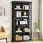 Tribesigns Libreria 180cm, scaffale espositivo in legno a 6 ripiani con struttura in metallo