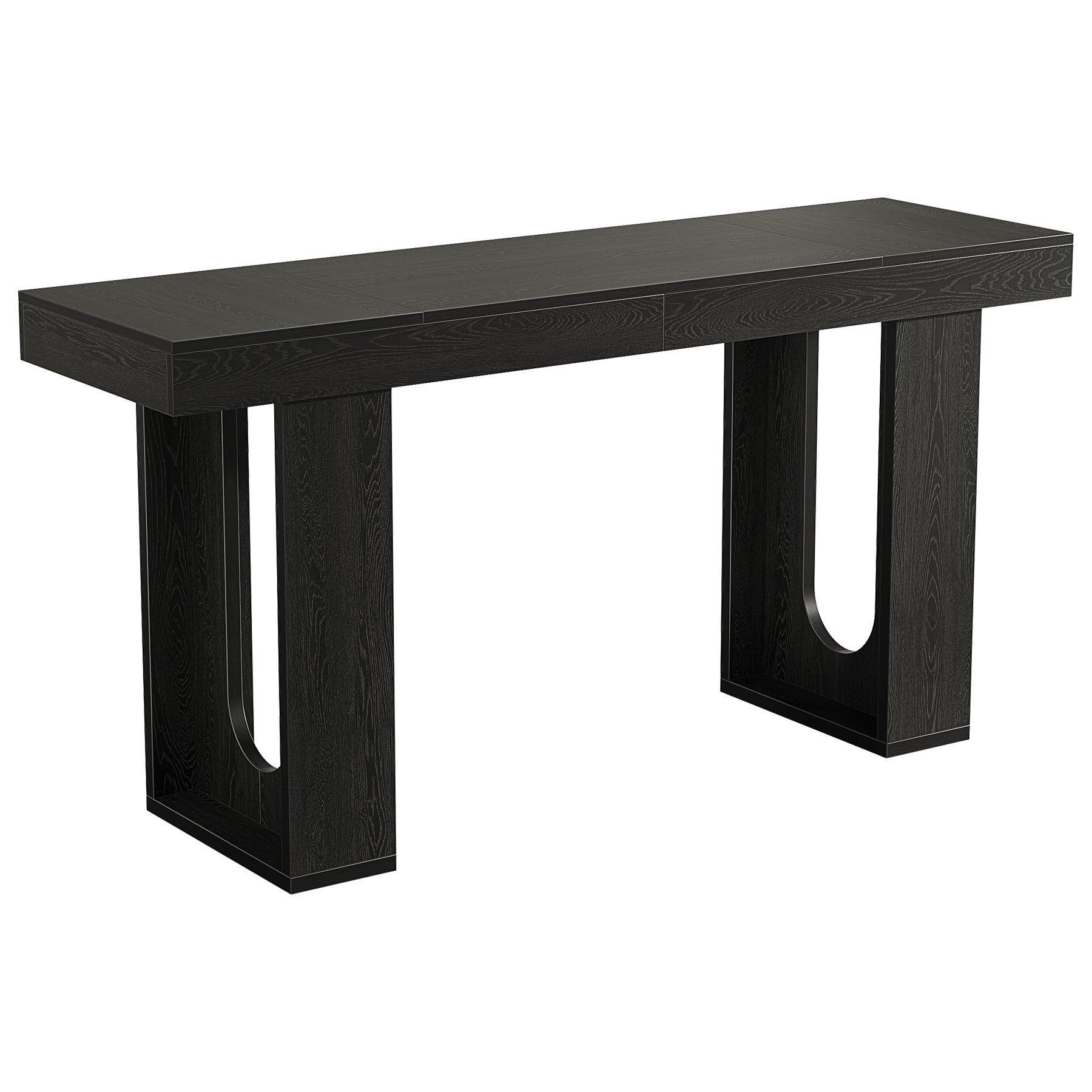 Tribesigns Tavolo Bar Rettangolare con Gambe Robuste, 180 x 50 x 85 cm, per Cucina