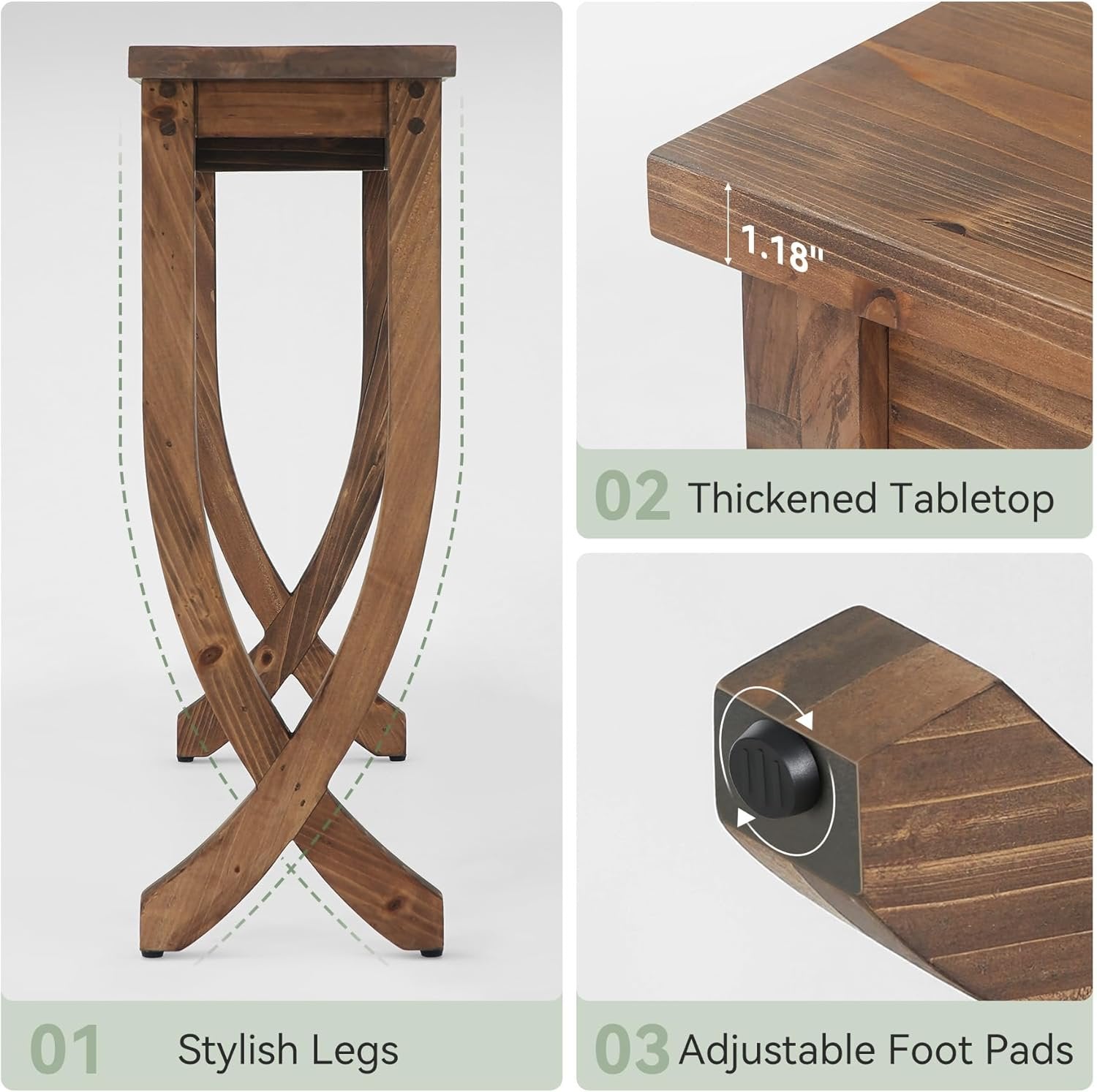 Tribesigns Tavolo consolle, tavolo da ingresso da 160 cm