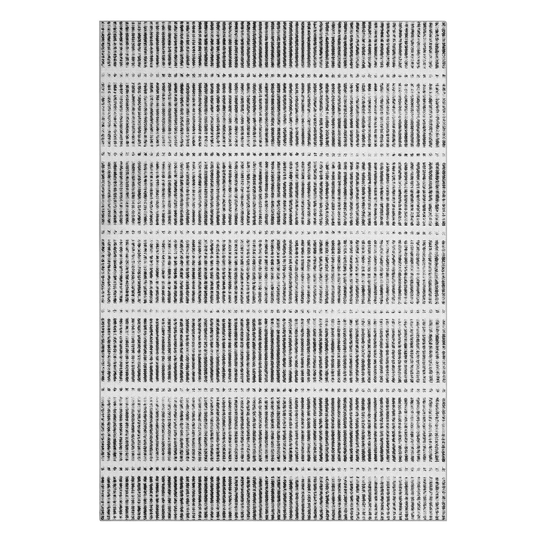 Tribesigns Tappeti ultra sottili lavabili 160x230/200x300 cm, moderni tappeti antiscivolo a righe in stile rustico, morbidi, per interni, ideali per soggiorno e camera da letto, certificati Oeko-Tex