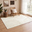 Tappeto astratto lavabile in lavatrice#Colore_Beige
