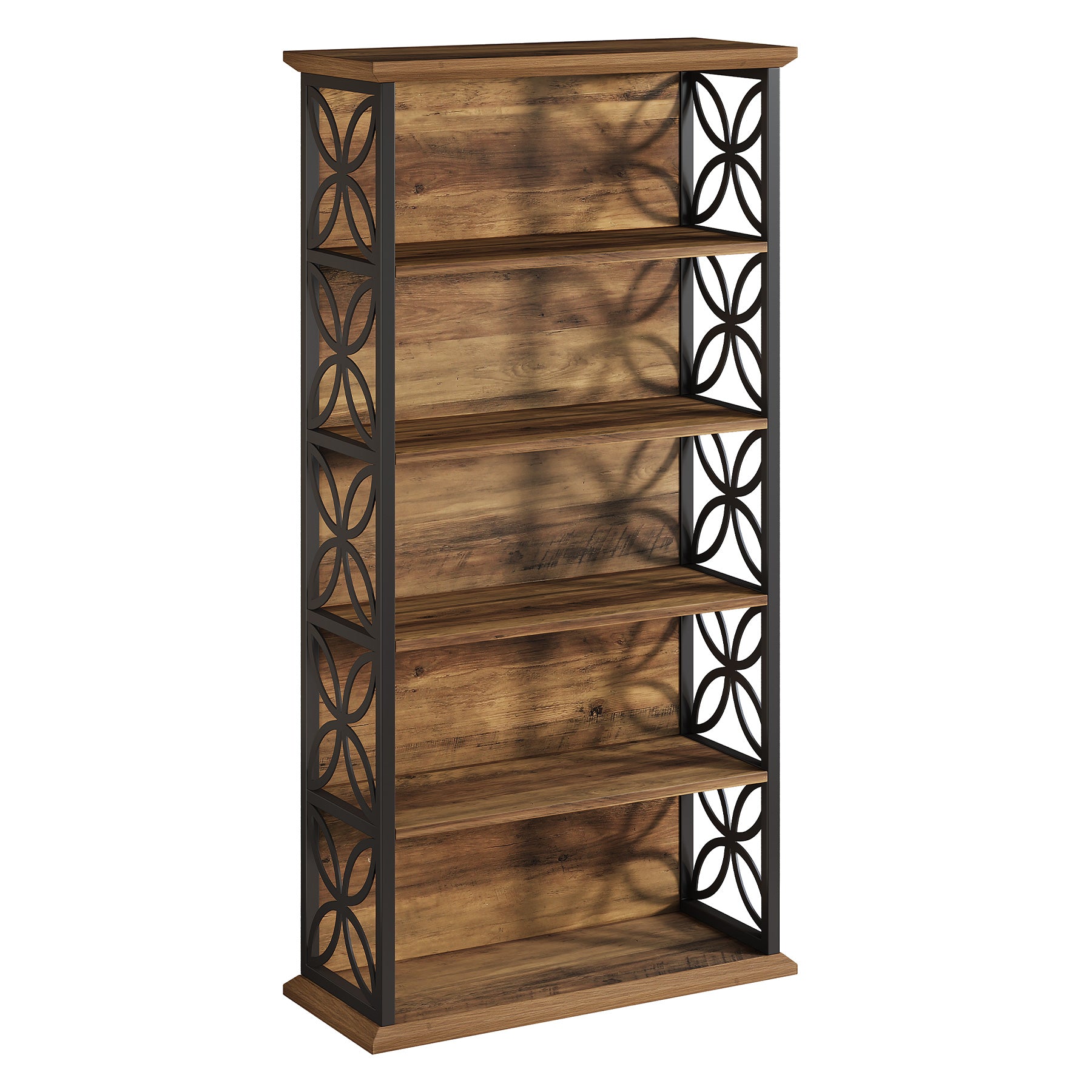 Tribesigns 180 cm Libreria, libreria ripiani aperti indipendenti a 6 ripiani