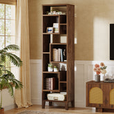 Tribesigns 180 cm Scaffale, moderno scaffale angolare con 8 livelli per casa 3