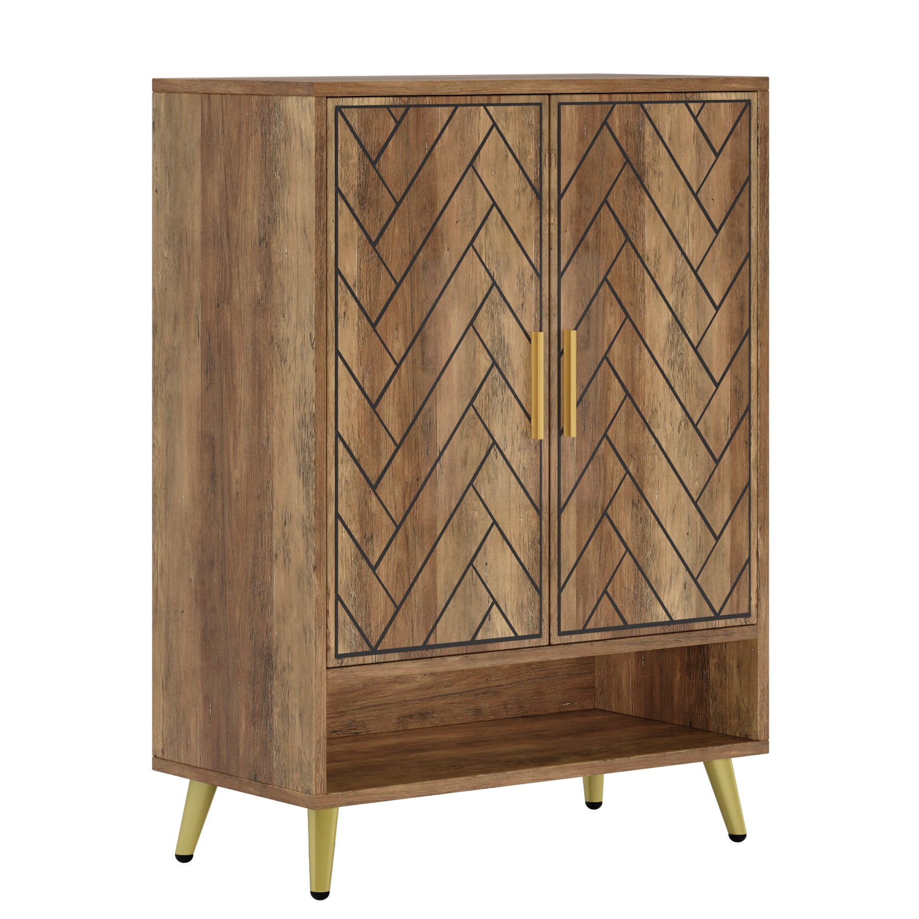 Tribesigns Scarpiera Moderna, 110 cm Organizzatore Portaoggetti Armadietti