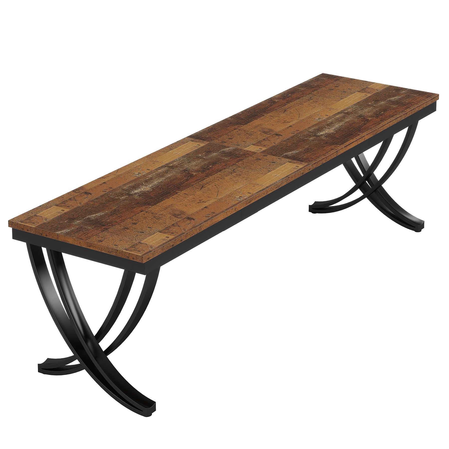 Tribesigns Scrivania per Computer, 200 cm Scrivania Doppia Lunga Scrivania da Ufficio