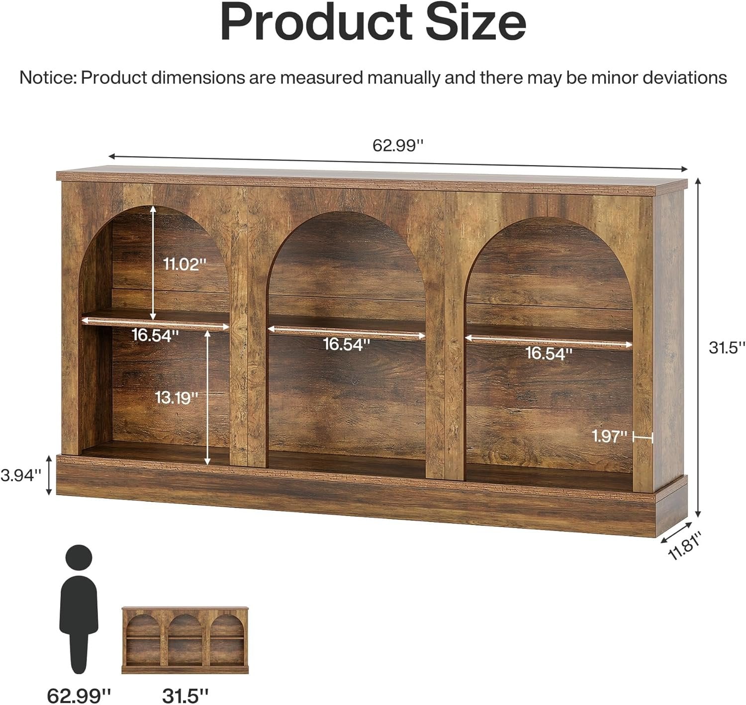 Tribesigns Tavolo consolle, Tavolo da ingresso con tavolino da divano da 160 cm