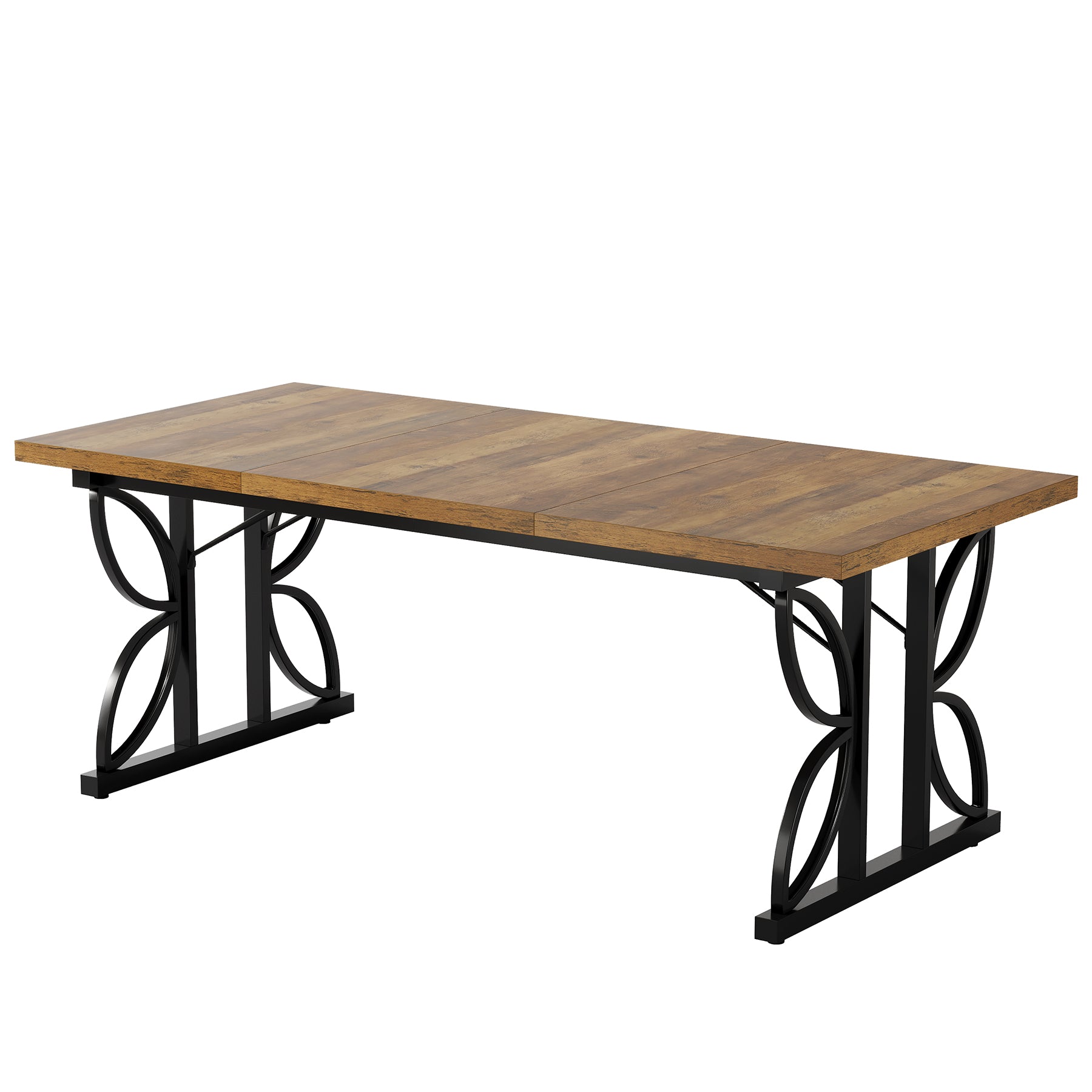 Tribesigns Tavolo da pranzo, 180 cm tavolo da cucina per 6-8 persone