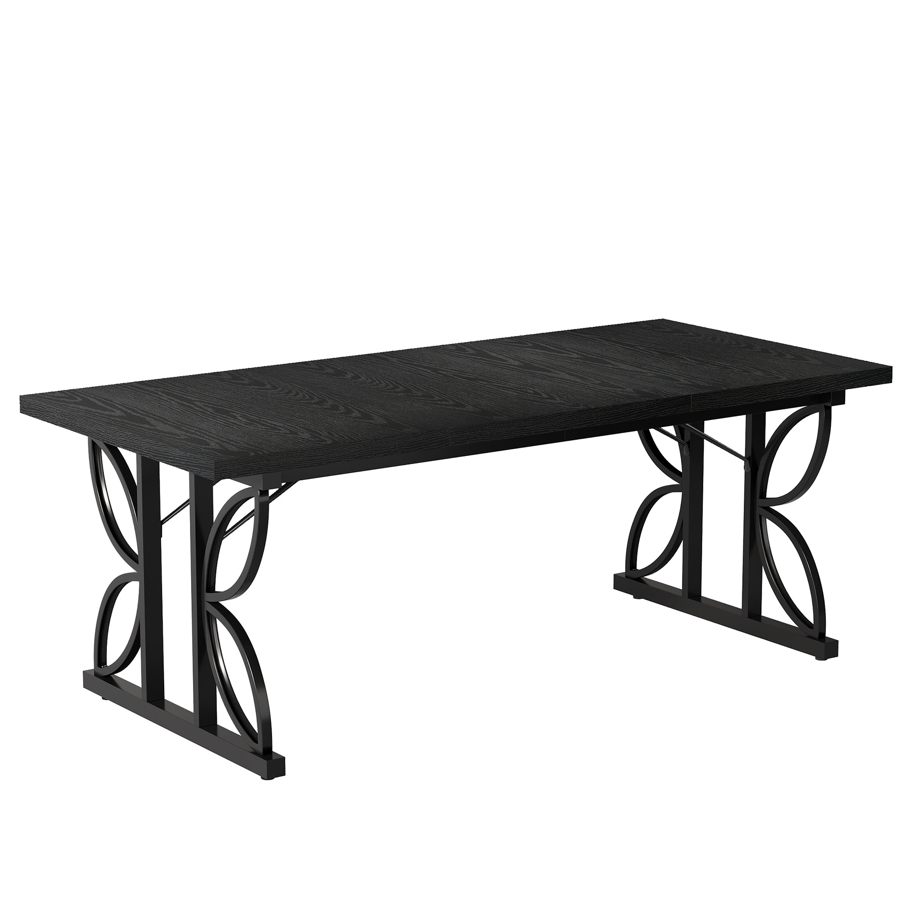 Tribesigns Tavolo da pranzo, 180 cm tavolo da cucina per 6-8 persone